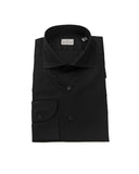 Bagutta Men's Black Cotton Shirt - 2XL