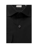 Bagutta Men's Black Cotton Shirt - 2XL