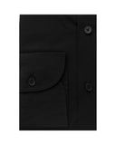 Bagutta Men's Black Cotton Shirt - 2XL