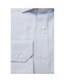 Bagutta Men's Light Blue Cotton Shirt - 2XL