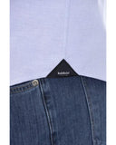 Baldinini Trend Men's Light Blue Cotton Shirt - 2XL