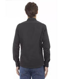 Baldinini Trend Men's Gray Cotton Shirt - XL