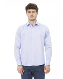 Baldinini Trend Men's Light Blue Cotton Shirt - M