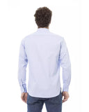 Baldinini Trend Men's Light Blue Cotton Shirt - M
