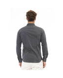 Baldinini Trend Men's Gray Cotton Shirt - 2XL