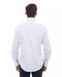 Billionaire Italian Couture Men's Light Blue Cotton Shirt - 2XL