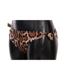 Leopard Print Bikini Bottom - Dolce & Gabbana L Women