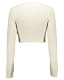 Calvin Klein Women's White Cotton Shirt - L