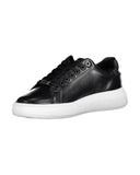 Calvin Klein Women's Black Polyester Sneaker - 38 EU