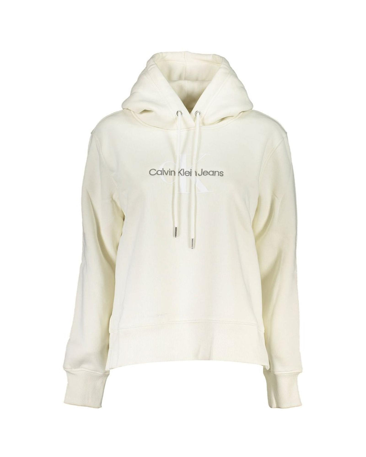 Calvin Klein Women's White Cotton Sweater - L