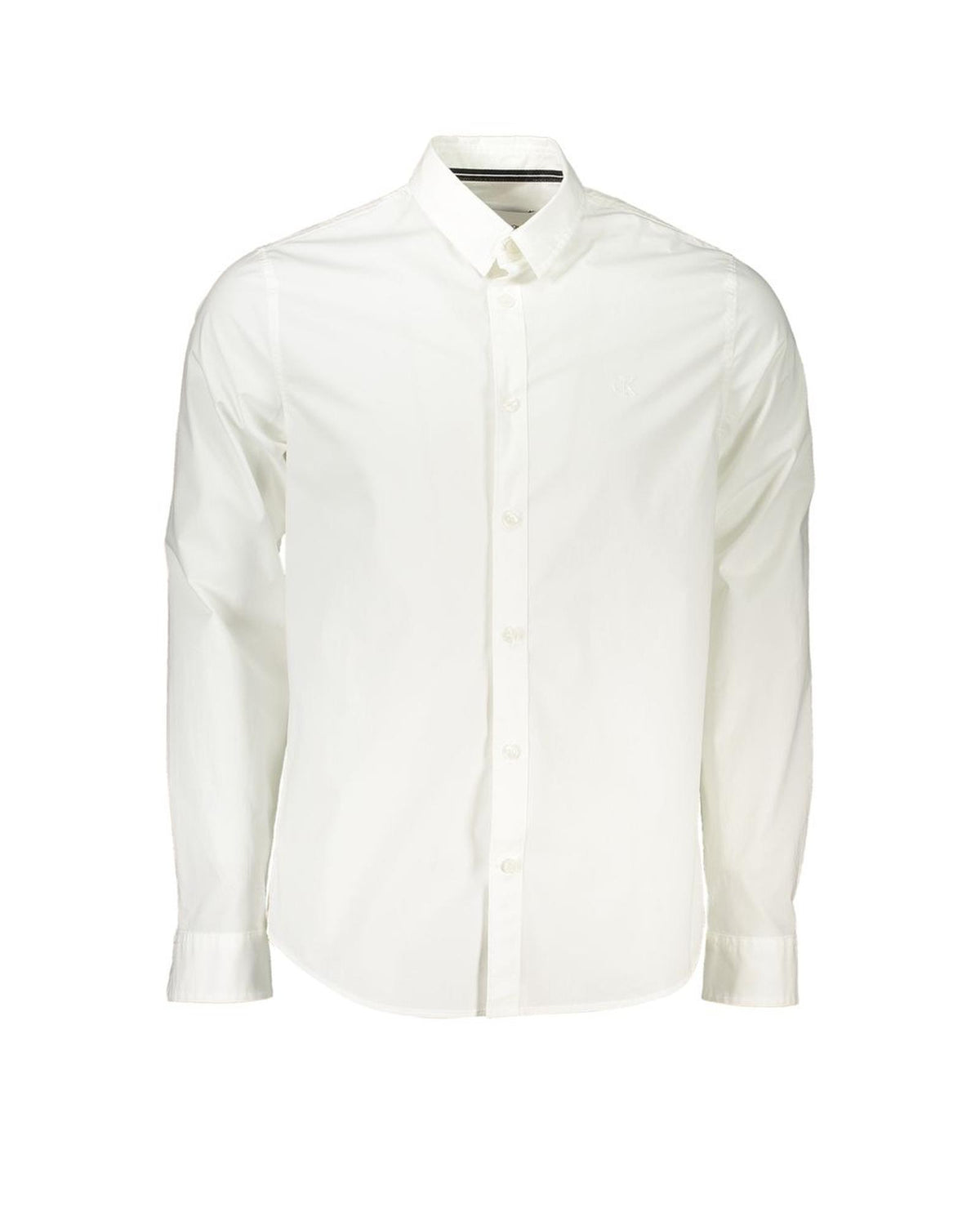 Calvin Klein Men's White Cotton Shirt - S