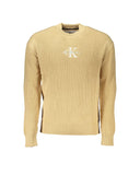 Calvin Klein Men's Beige Cotton Shirt - 2XL