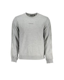 Calvin Klein Men's Gray Polyester Sweater - L