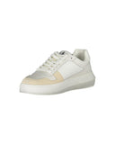 Calvin Klein Women's White Polyester Sneaker - 38 EU