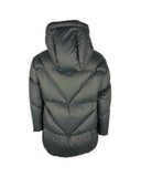 Centogrammi Women's Gray Nylon Jackets & Coat - M