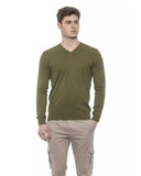 V-Neck Solid Color Sweater 2XL Men