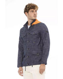 Waterproof Jacket with Convertible Braces and Button Closure 50 IT Men