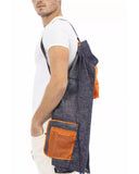 Waterproof Jacket with Convertible Braces and Button Closure 50 IT Men