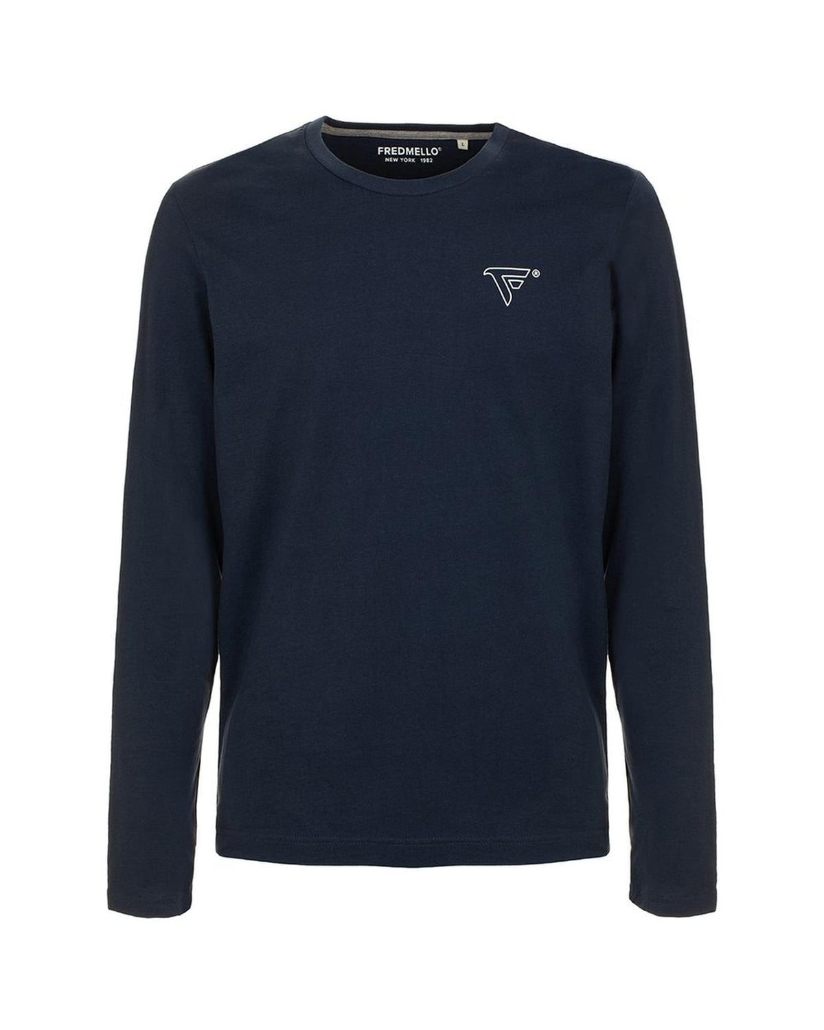 Fred Mello Men's Blue Cotton T-Shirt - XL
