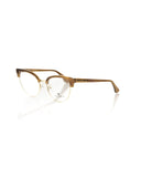 Clubmaster Eyeglasses with Glitter Detailing One Size Women