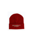 Logo Front Red Cap One Size Women