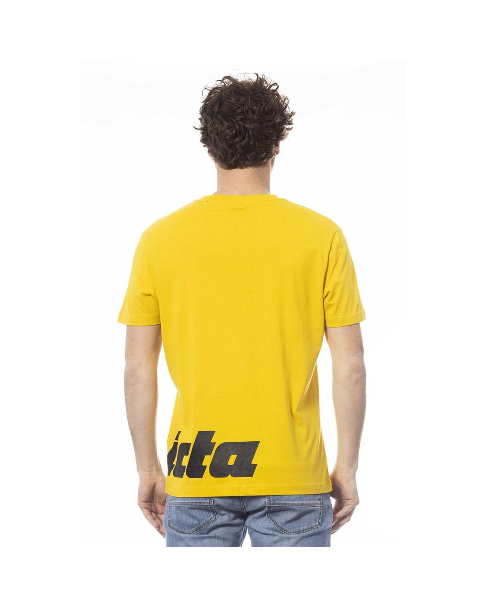 Invicta Men's Yellow Cotton T-Shirt - XL