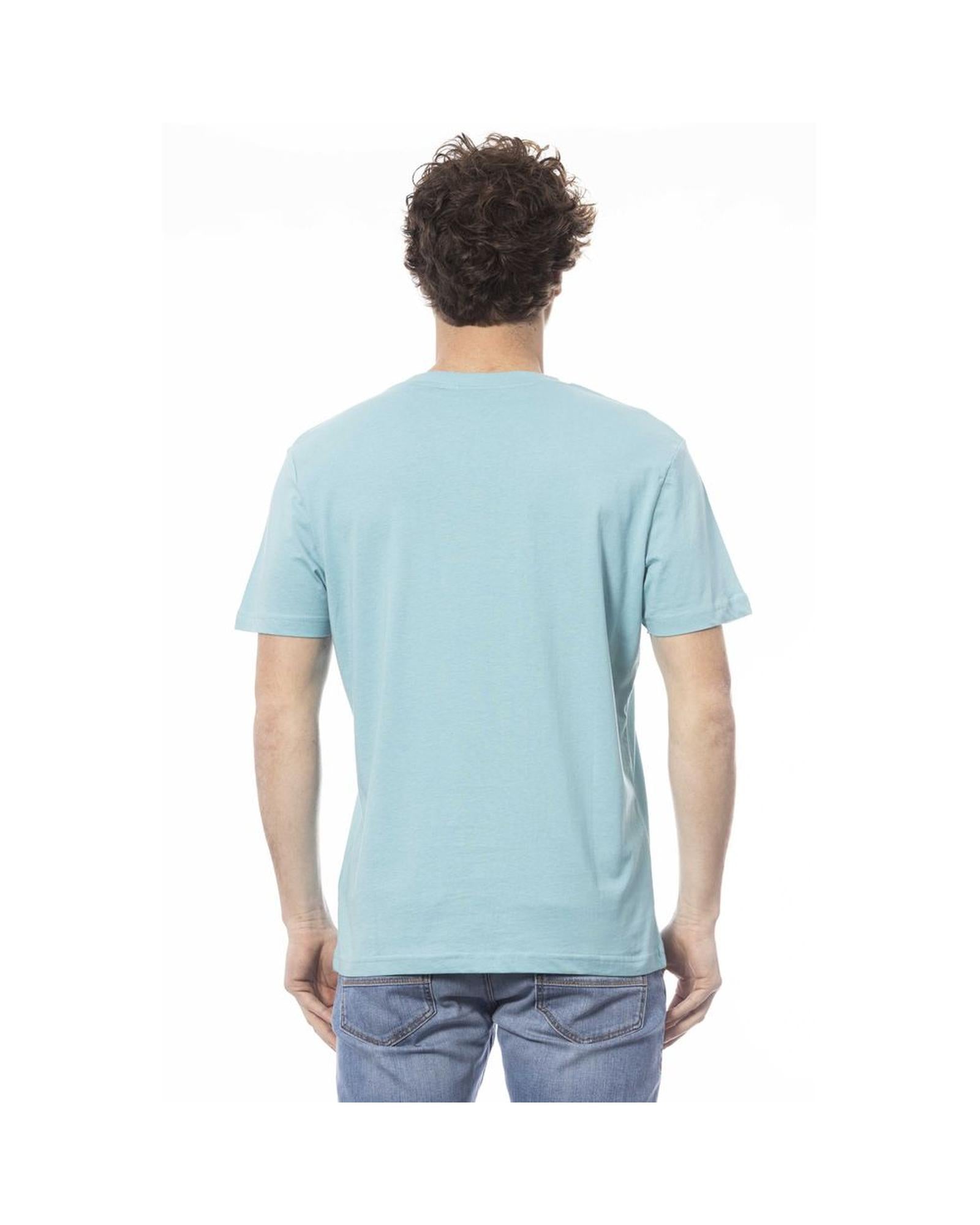 Invicta Men's Light Blue Cotton T-Shirt - M