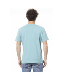 Invicta Men's Light Blue Cotton T-Shirt - M
