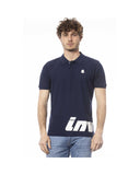 Invicta Men's Blue Cotton Polo Shirt - S