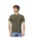 Invicta Men's Green Cotton Polo Shirt - XL