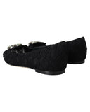 Dolce & Gabbana Elegant Vally Lace Flat Shoes 35 EU Women