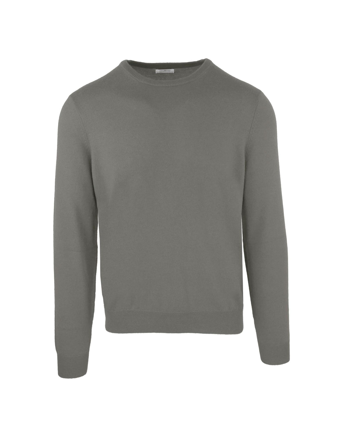 Malo Round Neck Sweater in Wool and Cashmere S Men