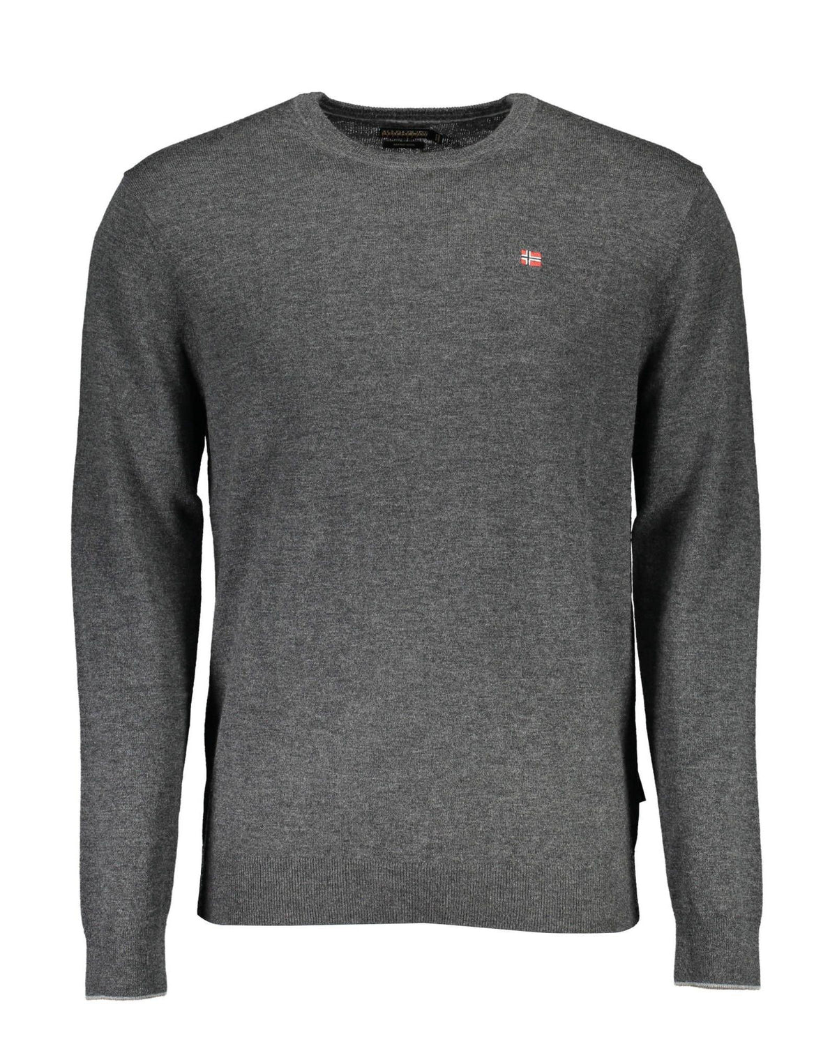 Napapijri Men's Gray Wool Shirt - 2XL