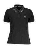 Napapijri Men's Black Cotton Polo Shirt - S