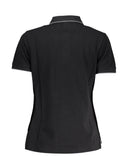 Napapijri Men's Black Cotton Polo Shirt - S
