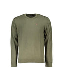 Napapijri Men's Green Cotton Shirt - 2XL