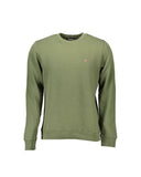 Napapijri Men's Green Cotton Sweater - 3XL