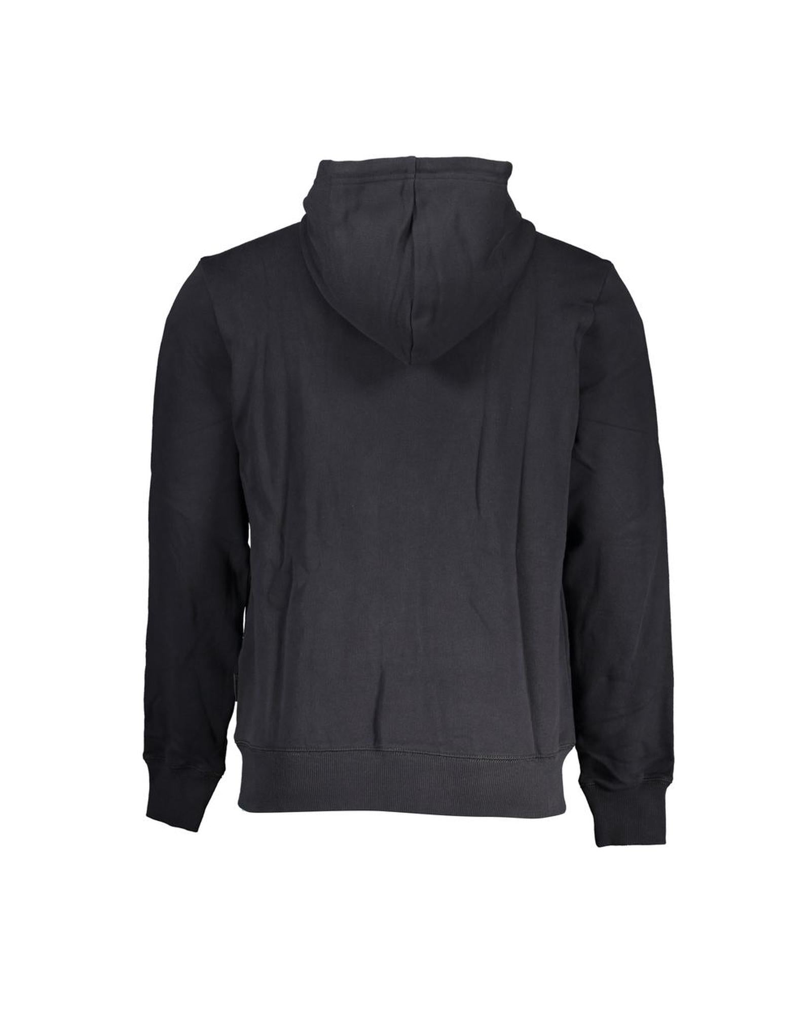 Napapijri Men's Black Cotton Sweater - S