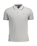 North Sails Men's Gray Cotton Polo Shirt - XL