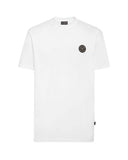 Plein Sport Men's White Cotton T-Shirt - L
