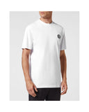 Plein Sport Men's White Cotton T-Shirt - L