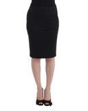 Authentic GF Ferre Pencil Skirt with Logo Details 38 IT Women