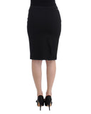 Authentic GF Ferre Pencil Skirt with Logo Details 44 IT Women