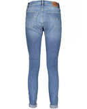 Tommy Hilfiger Women's Light Blue Cotton Jeans & Pant - W26/L30 US