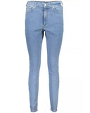 Tommy Hilfiger Women's Light Blue Cotton Jeans & Pant - W30/L30 US
