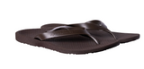ARCHLINE Orthotic Thongs Arch Support Shoes Footwear Flip Flops Orthopedic - Brown/Brown - EUR 40