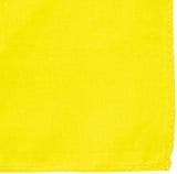 BANDANA Paisley 100% COTTON Head Wrap Durag Bandanna Summer Biker Scarf Mask - Yellow (Plain)