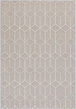 Vanuatu Maemae Beige Geometric Flatweave Rug