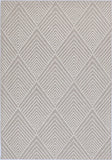 Vanuatu Onika Beige Geometric Flatweave Rug