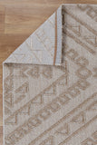 Vanuatu Kilifa Beige Tribal Flatweave Rug